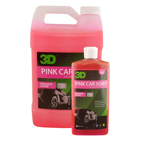 3D Pink Car Soap