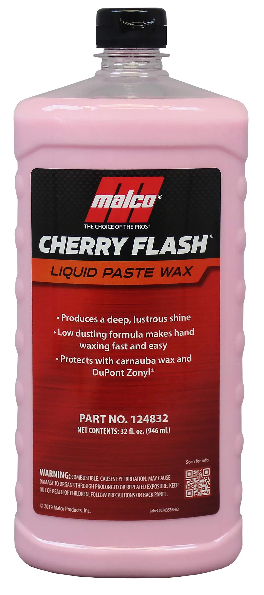 Malco Cherry Flash Liquid Paste Wax